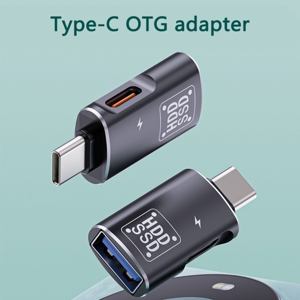 Адаптер Type-C на USB3.0 OTG 2 в 1 Высокоскоростной адаптер 2 в 1 Type-c Адаптер Type C OTG Путешествия