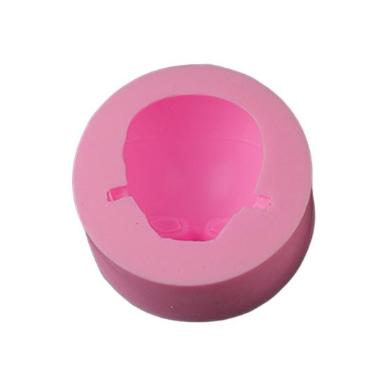 Yousheng силиконовая форма для лица куклы для изготовления шоколадных конфет 3D форма для головы ребенка легко снимаемая чистая форма для сиропа помадка шоколадная моделирующая паста