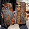 Ретро-кейс с эффектом ржавчины для Apple iPhone 17 Pro Max 16 11 14 XR XS MAX Air 12 15 Pro 7 8 13 Чехол для телефона Funda