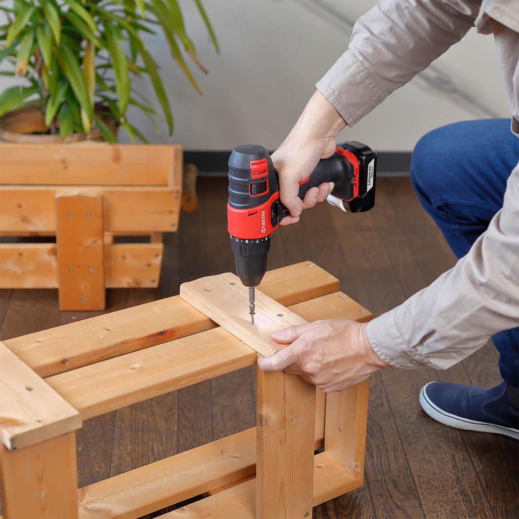 Kyocera Old Ryobi Rechargeable Driver Drill 648900A Grip Lightweight Model Perfect for DIY Lithium Ion Drilling Ironwork 20mm Screw Tightening Wood