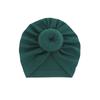 Infant Turban Baby Hat Solid Cotton Headwraps for Newborn Baby Girl Boy Cap Kids Donut Knot Beanies Bonnet Hair Accessories