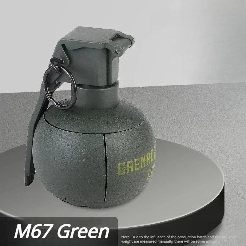 1/3 шт. Модель нейлоновой гранаты M26a2, Игрушка-граната, Модель гранаты для страйкбола, Ударопрочная, Многоразовая, Гелевый шарик, Конфетти, Мука