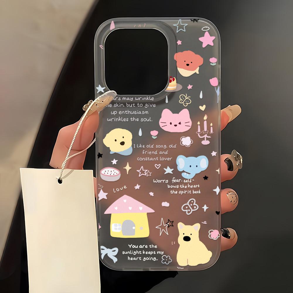 Силиконовый чехол для телефона для iPhone 11 Funda iPhone 15 Pro Max 16 13 14 Plus 12 Mini 16promax 15promax Прозрачный Матовый Чехол