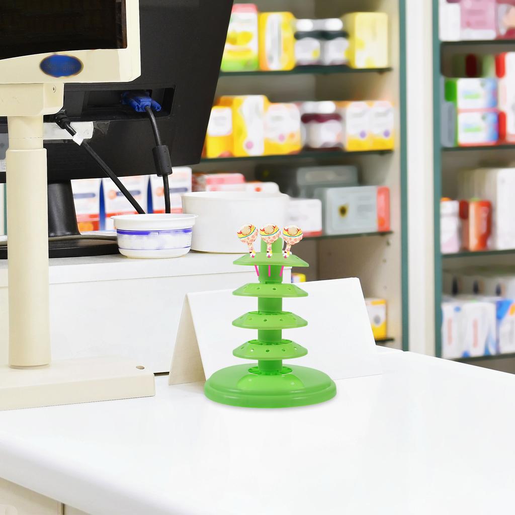 Bracket Lollipop Display Stand Lollipops Cake Stick Holder Pp Multi-layer Sticks for