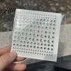 Разноцветные клейкие наклейки со стразами для поделок DIY Звезда Луна Камень Блестящие для скрапбукинга и ведения дневника Самоклеящиеся сверкающие камни Изготовление открыток Изысканные