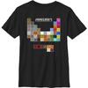 Детская футболка Minecraft Периодическая таблица материалов