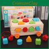 Детский сад Строительные деревянные блоки Сортировка по цифрам и формам Ранние когнитивные навыки
