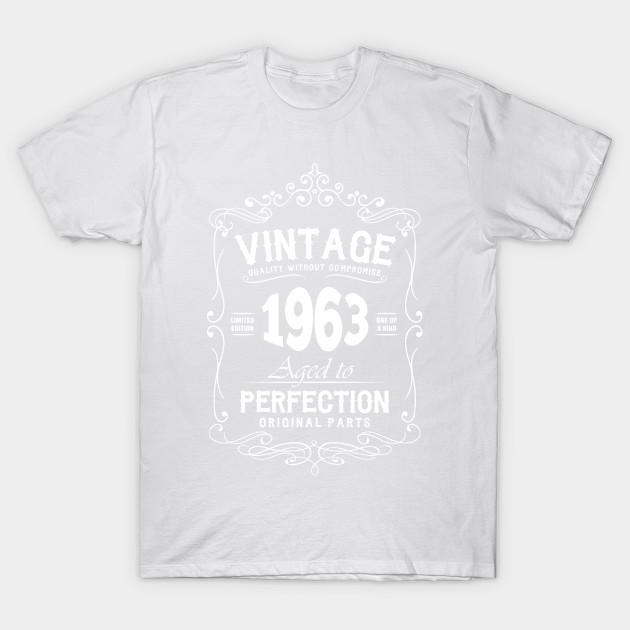 Футболка женская Винтаж 1963 года до совершенства Harajuku Печать Кавайи футболка Летний короткий рукав женский футболка Top Tee