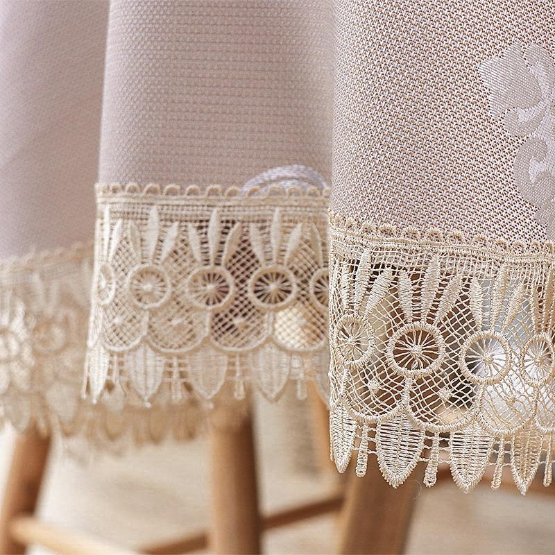 Европейская вышитая скатерть, овальная скатерть, скатерть для гостиной, прямоугольная скатерть для чайного стола, маленькое полотенце
