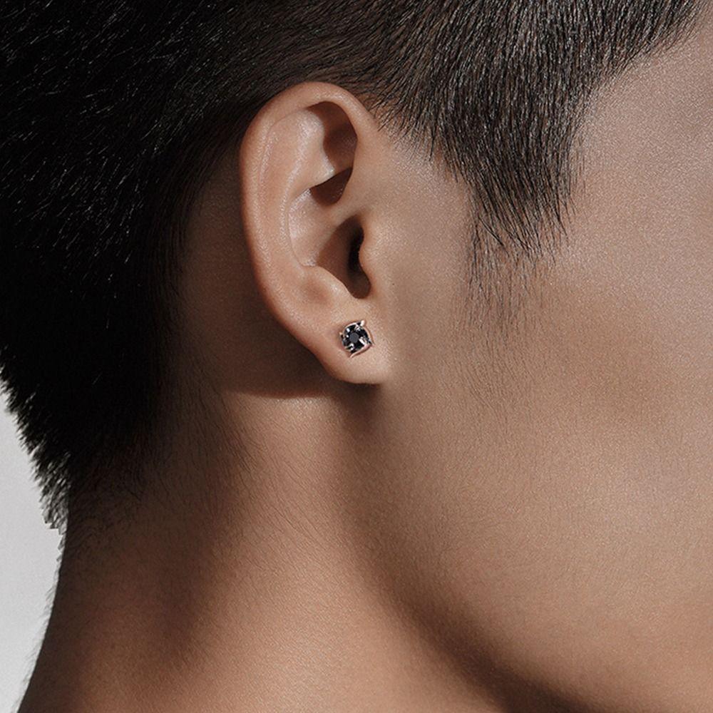 Solid Color Street Wear Women Sun Fashion Design Korean Earrings Men Jewelry Polaris Stud Earrings