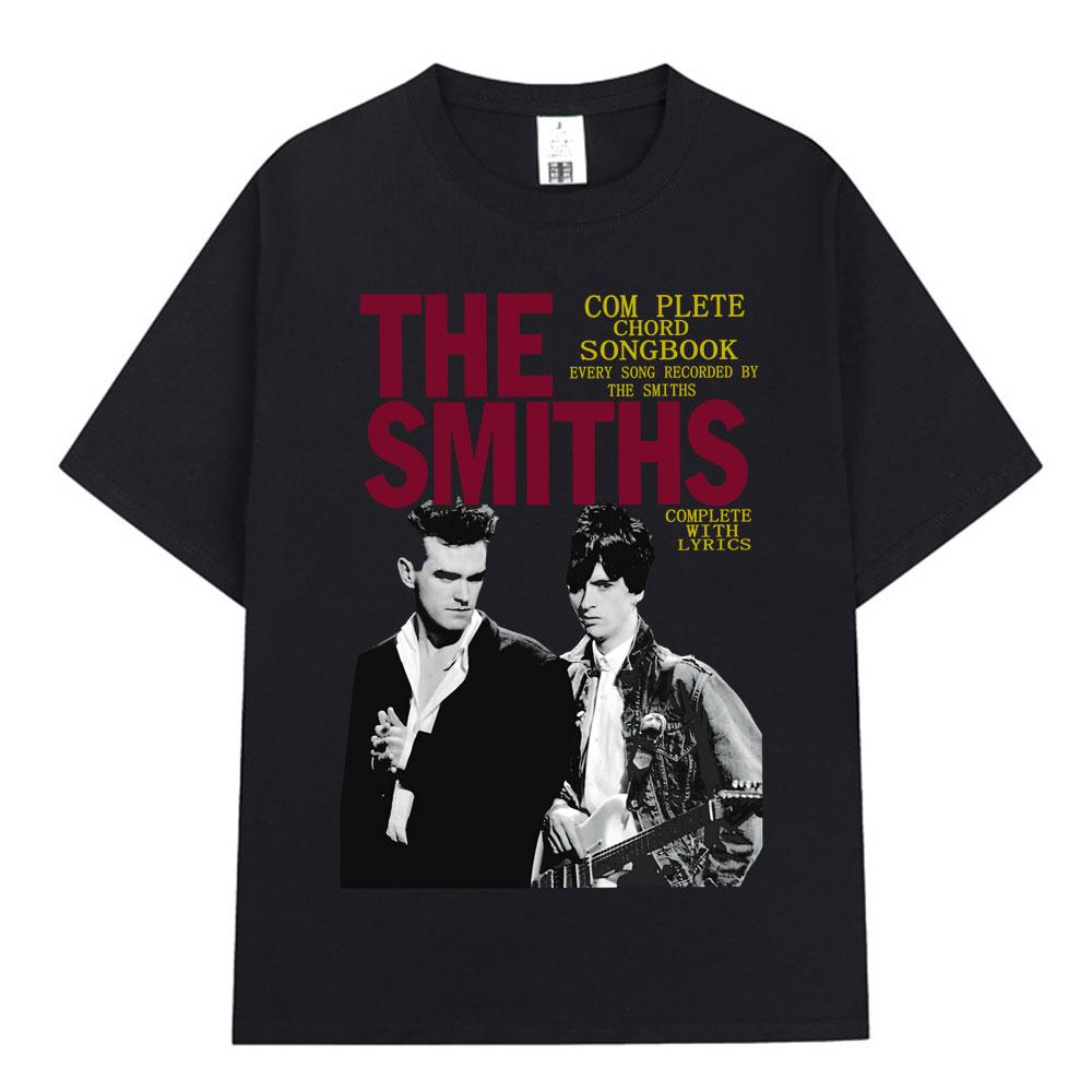 The Smiths The Queen Is Dead T-Shirt 1980's Indie, Morrissey X T-Shirt Vintage Punk Rock Formation Cotton T-Shirt Streetwear