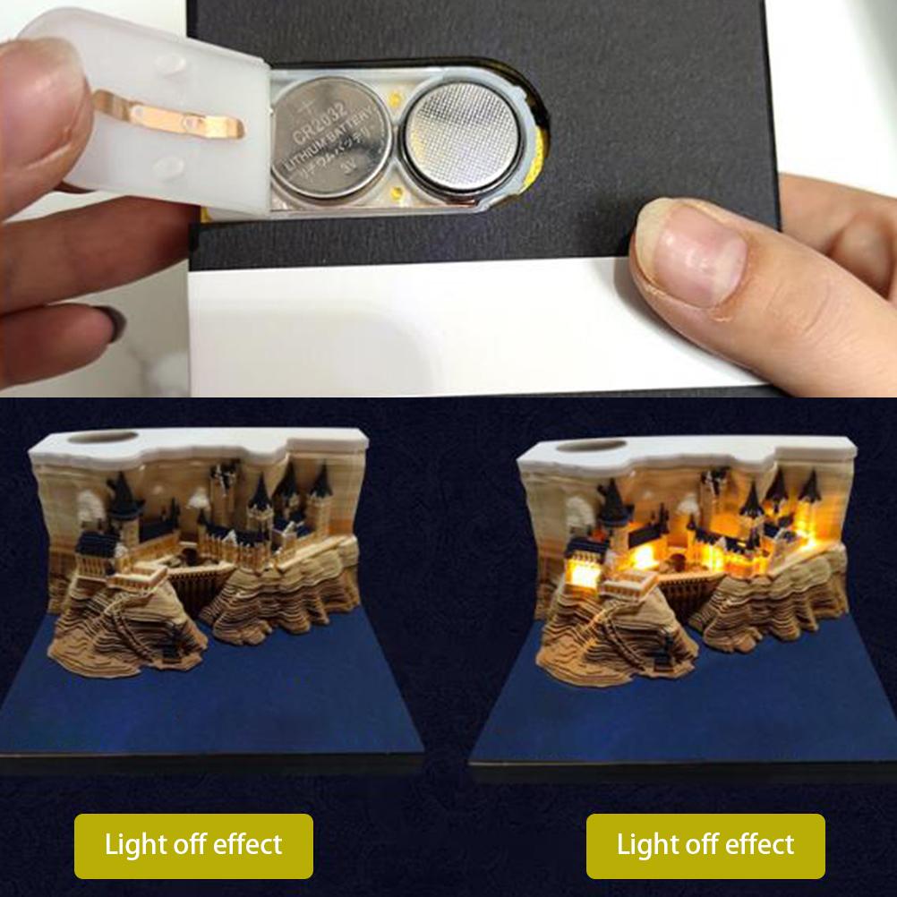 Бумажные заметки, художественные строительные блоки, 3D-украшения, липучки, наклейки для учителей, друзей, коллег