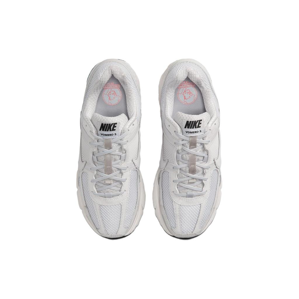 Nike Женские кроссовки Air Zoom Vomero 5 Белый Vast Grey Черный Sail FQ7079-100