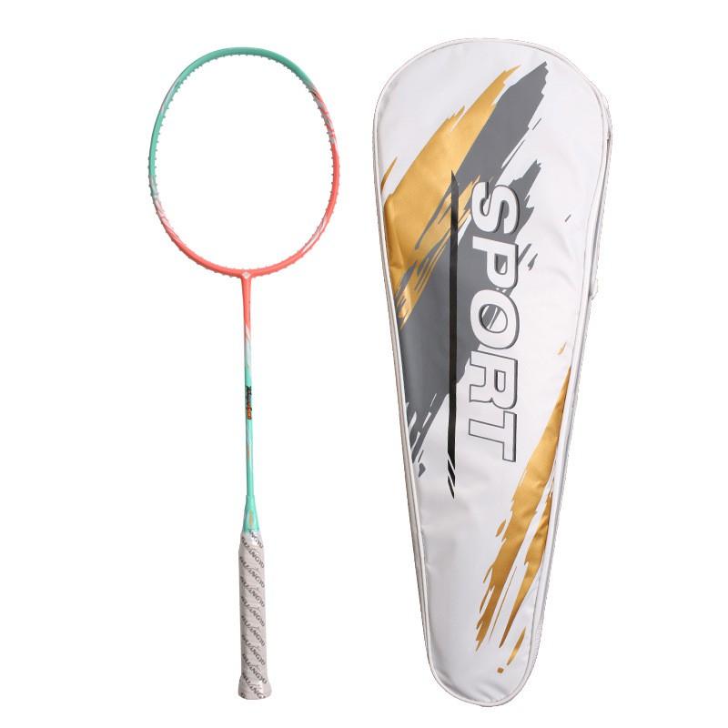 Badminton Racket 5U Ultra Light Attacking Beginner All Carbon Single Women Home Use