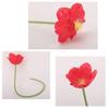 Artificial Orange Poppy Flowers-Fake Flower Decorative Flower Real Touch Poppies Fake Flowers for Wedding Party