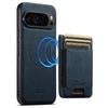 SUTENI H17 For Google Pixel 10 Pro XL Magnetic Case Card Slots Leather + TPU Kickstand Phone Cover