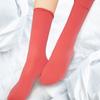 RNOT CorduroyColor Socks (Red Pink)
