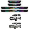 Land Cruiser Side Step Guard Scuff Plate Decal Applies To All Vehicles Interior Parts Latest Design Shiny Mirror Design Sticker Interior Accessories