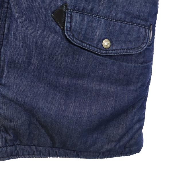 ALPHA INDUSTRIES INC Утепленная джинсовая куртка-пилот S Меховой капюшон Мужская Б/у