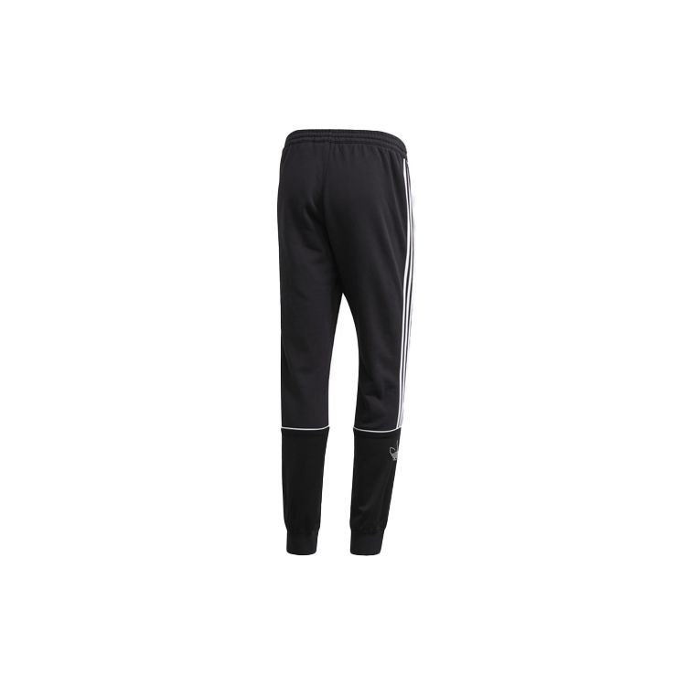 adidas Originals Outline Sp Ft со средней талией, мужские трикотажные спортивные штаны, черные FM3912