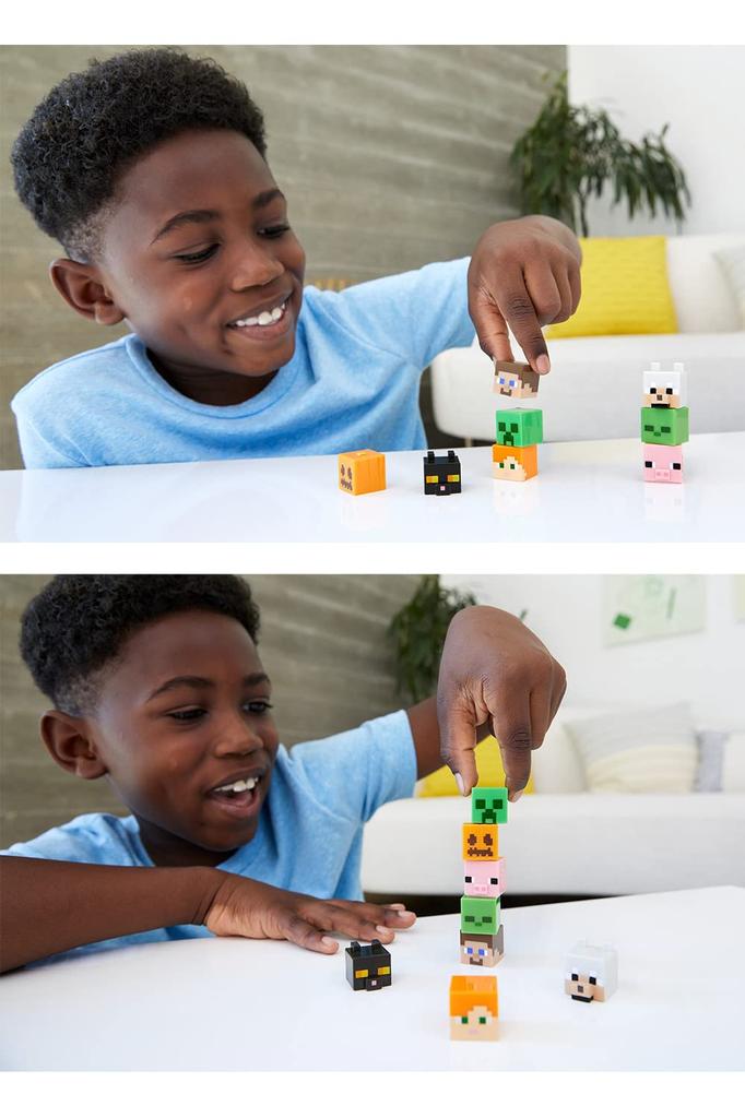 Minecraft Mob Head Mini Figure Mini Assortment Фигурки, проданные в годах и (ШАХТЕРСКОЕ РЕМЕСЛО) [36 ящиков] [6 вверх] 986A-HDV64