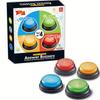 Children's Quiz Buzzer: Classroom Knowledge Game Hand Press Bell Toy