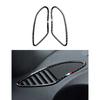 Car Side Air Vent Trim Carbon Fiber Interior Sticker For Alfa Romeo 159 Brera Spider 2004-2011