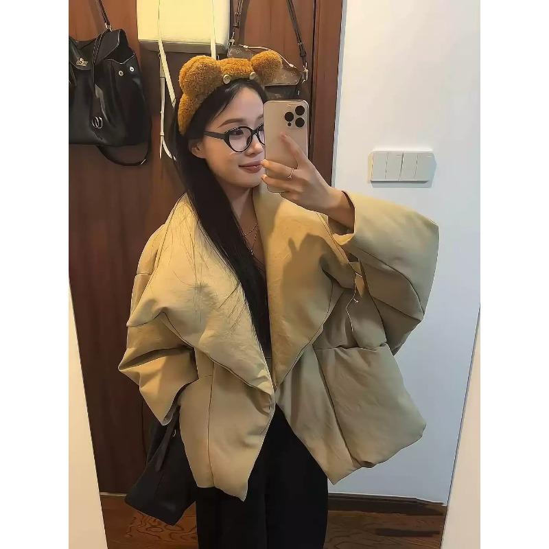 Короткая хлопковая одежда женская зимняя новые модели новый нишевый дизайн маленькая куртка