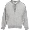 VEROMODA Metallic V-Neck Tie-Front Knit Sweater