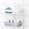 Plastic Wall Hanging Bathroom Kitchen Storage Rack Basket Bathroom Shelf for Storing Toiletries Multipurpose Storage Holder