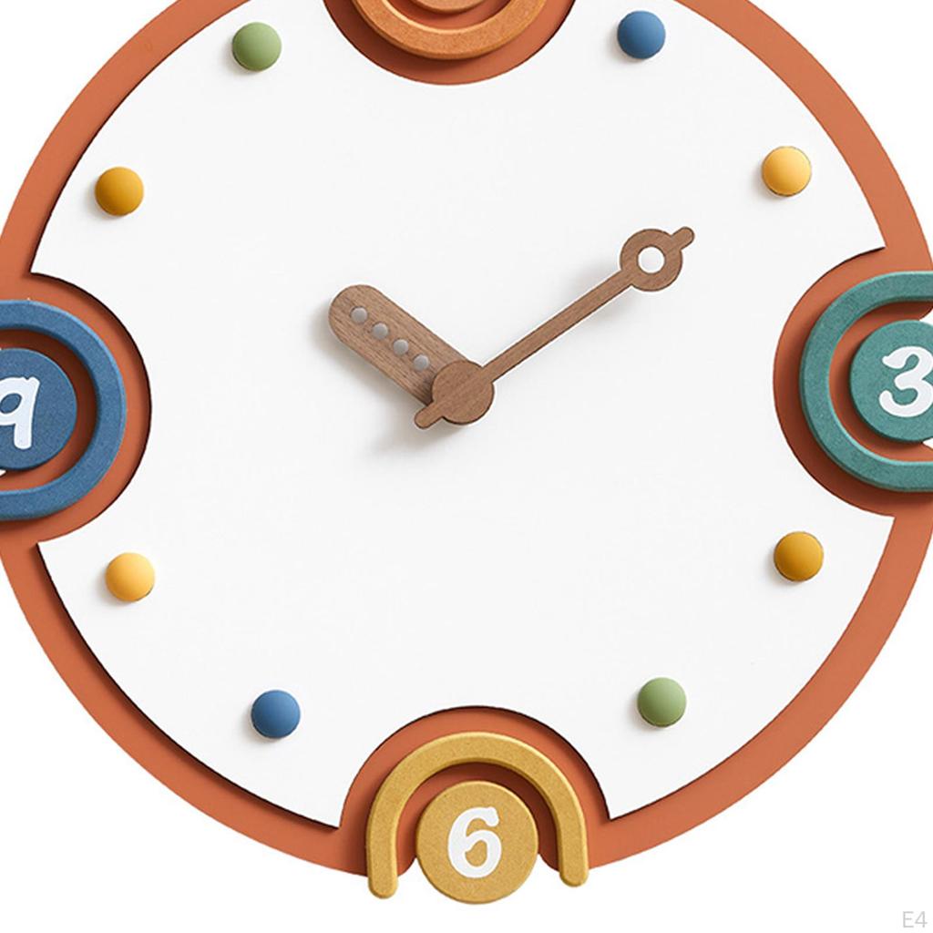 Круглые настенные часы для украшения домашнего офиса и гостиной