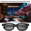 VQ163R Polarized Passive 3D VR Glasses for 3D TV Real 3D Cinemas for Sony Environmental-friendly ABS Material Lightweight