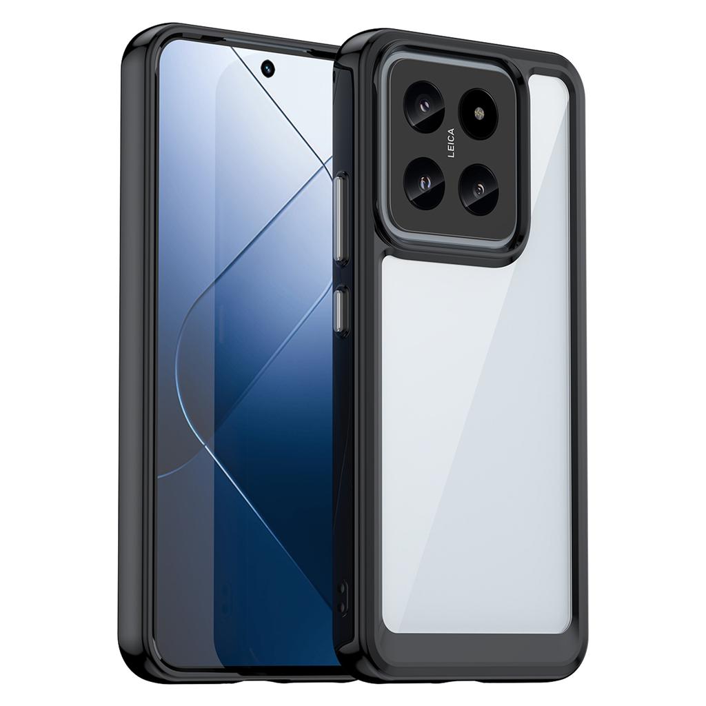 For Xiaomi 14 Case Anti-drop Shockproof TPU+Acrylic Mobile Phone Back Protector