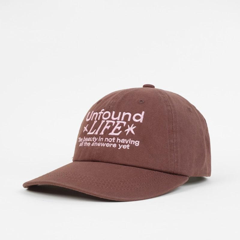 BALLOON FRIENDS MESSY ADVENTURE Unfound Life Washed Ball Cap Brown