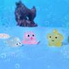 Cartoon Luminous Ocean Animal Ornament Resin Crafts Mini Ocean Animal Statue Desk Accessories
