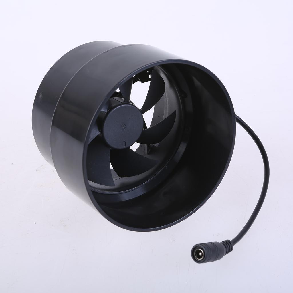 Powerful 12V Ventilator Air Duct Fan 4inch Pipe Vent for Bathroom Toilet Kitchen Air Extractor Adjust Speed