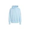 Originals Trefoil Logo Embroidered Pullover Hoodie Men Tops Blue HS1519