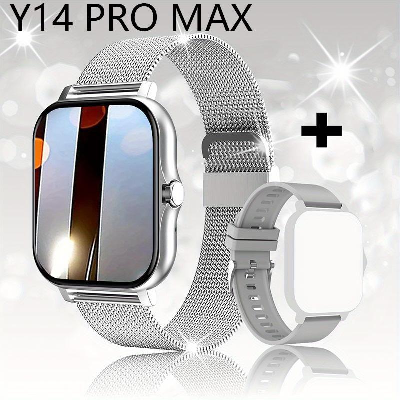 Y14 PRO MAX Женские Умные Часы Мужские Цветной Экран Полный Сенсорный Экран Bluetooth Звонки Умный Браслет Водонепроницаемые Фитнес-трекер Умные Часы