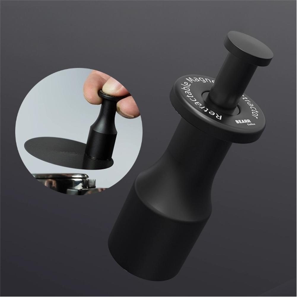 Магнитный инструмент для экрана кофейной таблетки эспрессо-машины с регулируемой магнитной силой, легкий кофейный аксессуар из алюминиевого сплава