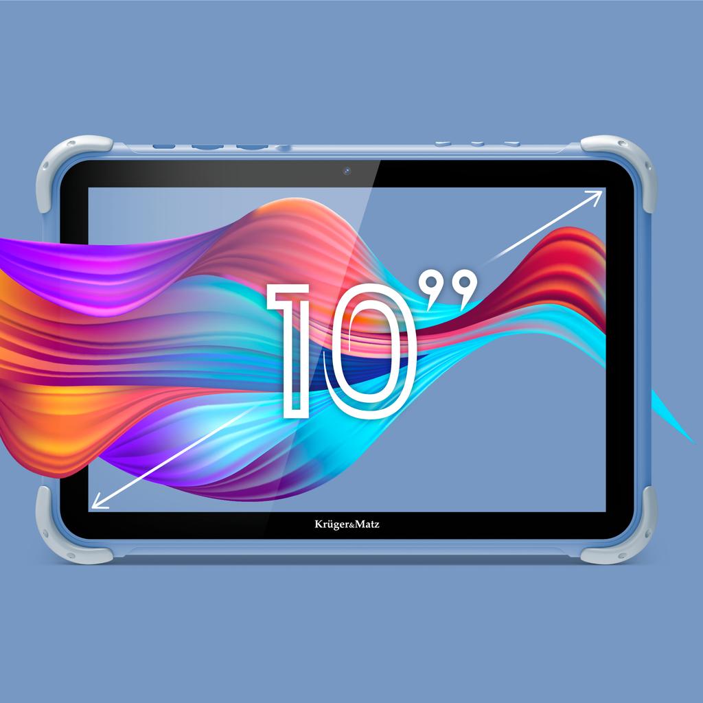 Kruger&Matz 10.1"" Fun 1008 4/64Gb Lte Wifi Gps Android 13 Children's Tablet