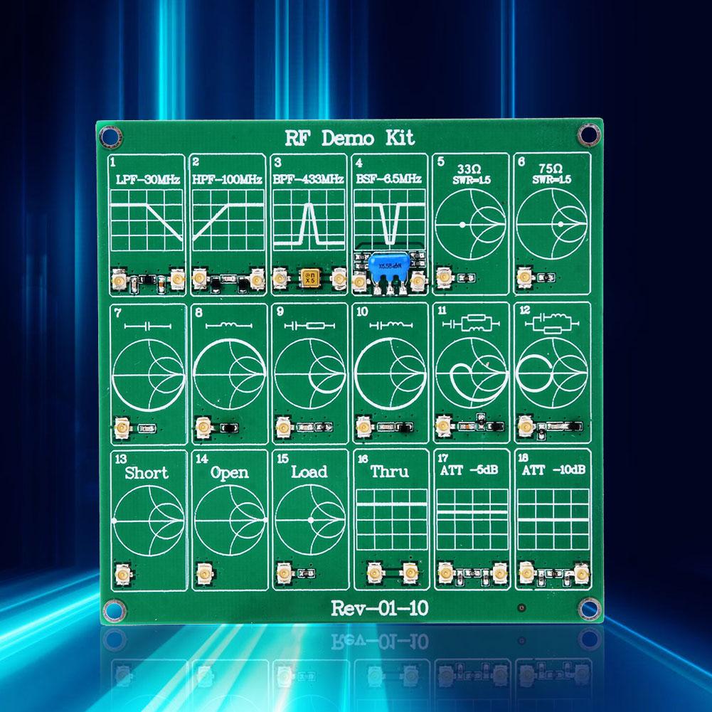 RF Demo Kit RF Test Module Vector Network Analyzer Board Filter/Attenuator Module RF Demo Board Radio Frequency Test Board