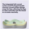 Ergonomic Memory Foam Office Cushion Anti Hemorrhoid Cushion Chair Cushion Tailbone Pillow Car Office Seat Cushion