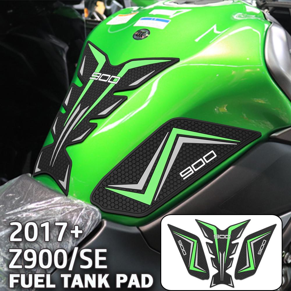 Для Kawasaki Z900 2025 Z900SE 2024 Z900 SE 2017-2025 Мотоцикл Накладка на бак Защитная наклейка Декаль Топливный Наколенники на бак Накладка для сцепления на бак Боковая