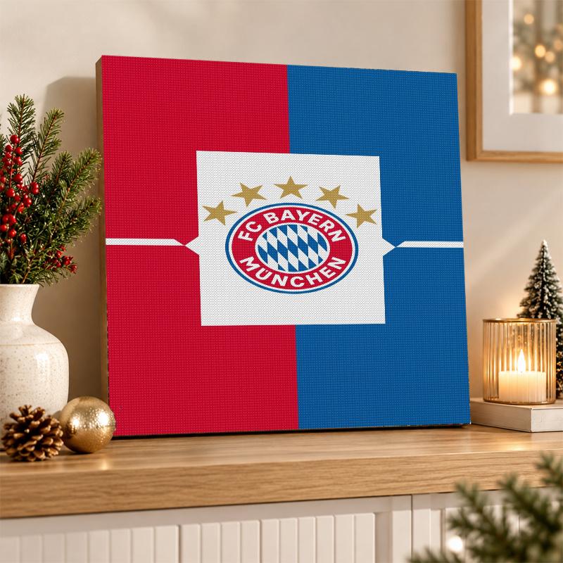Bayern Munich Diamond Painting Kit 5D Full Drill DIY Diamond Mosaic Wall Art Home Decor