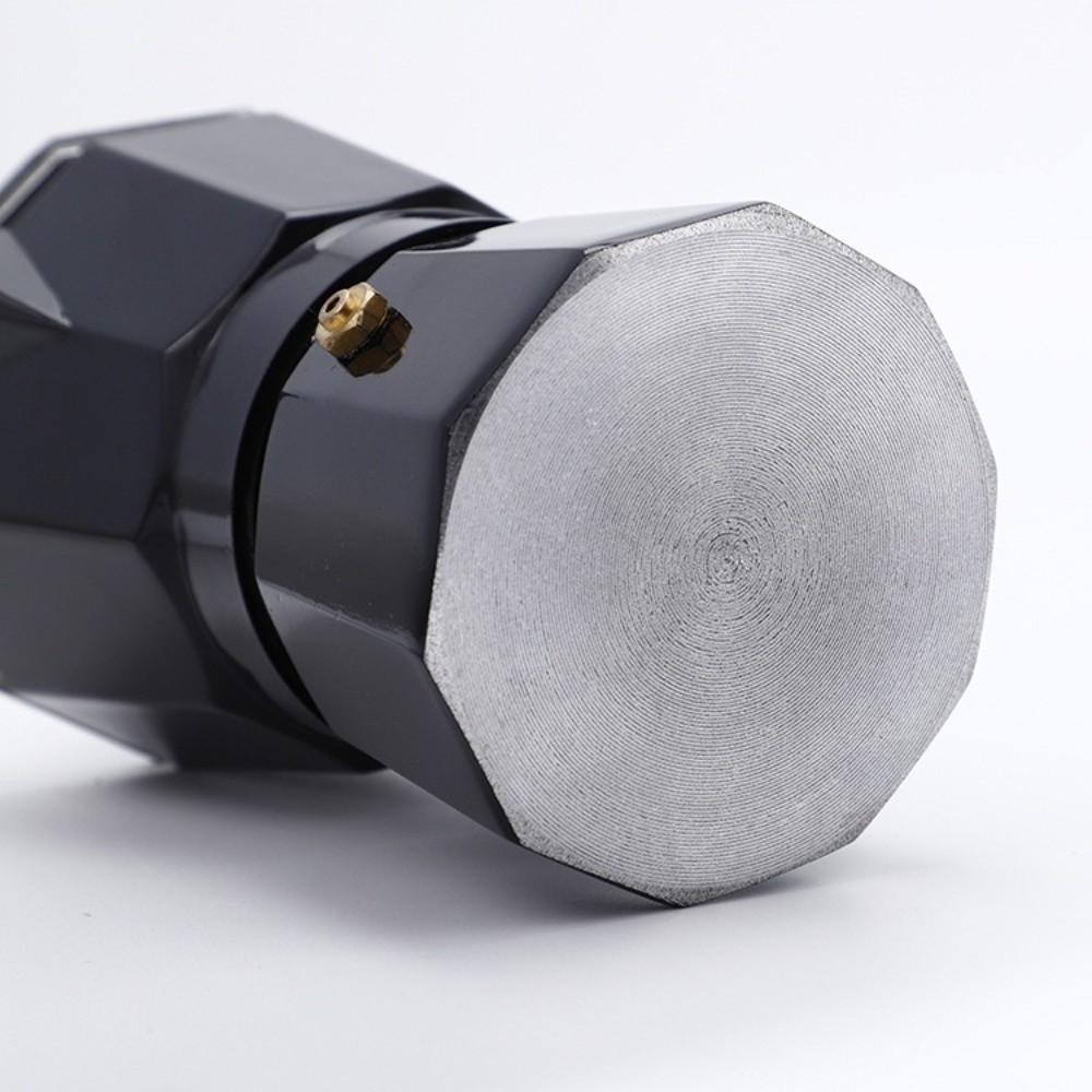 Кофеварка с ручкой Мока Пот Черная Кофеварка для эспрессо Классический чайник для эспрессо Кафе