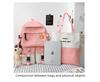Korean Style Five-Piece School Backpack Set for Girls – Fashionable Color-Match Design