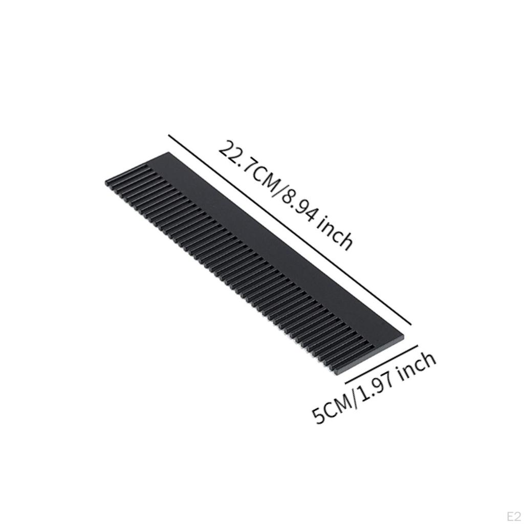 Aquarium Comb Divider Space-saving Accessories Gravel Blocking Filter Partition Board for Domestic