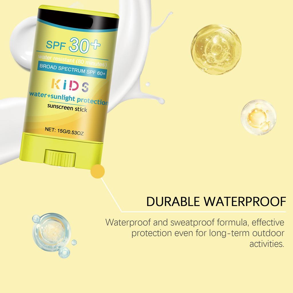 Children's Protective Stick Refreshing Non-sticky Children's Baby Summer Skin Sunscreen