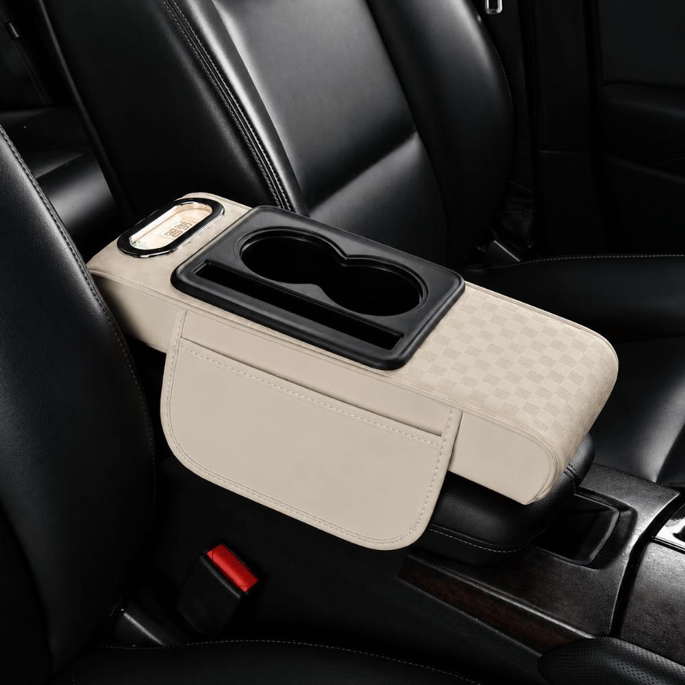 Multifunctional Armrest Pad Portable Car Armrest Pillow High Quality Storage Box Universal