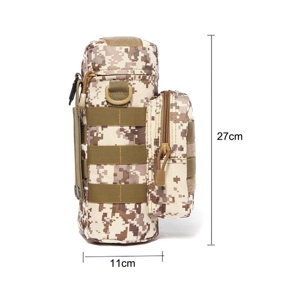 Тактический Чехол для Бутылки Воды Molle Портативный Чехол-Фонарь для Активного Отдыха Туризма Пешего Туризма Рыбалки Тактический Подвесной Чехол для Бутылки